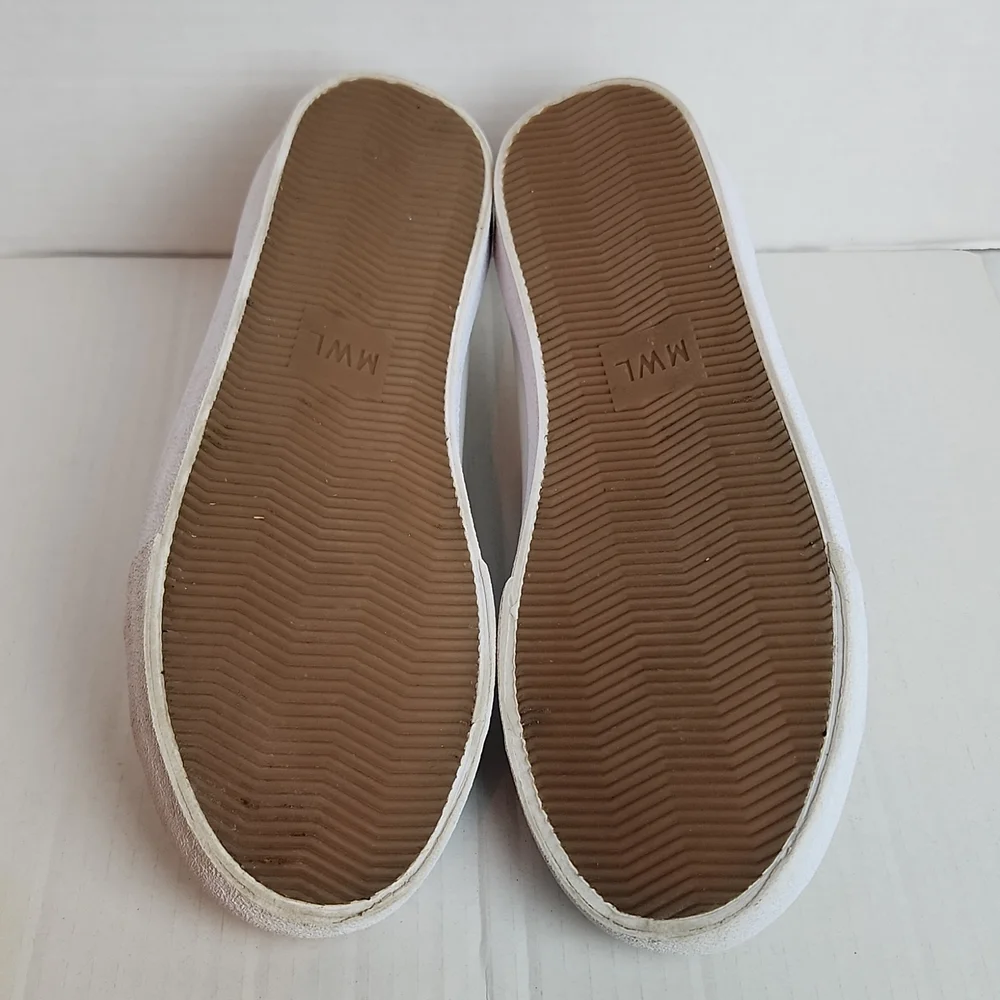 Madewell Sidewalk Low Top Sneakers White - Picture 11 of 12